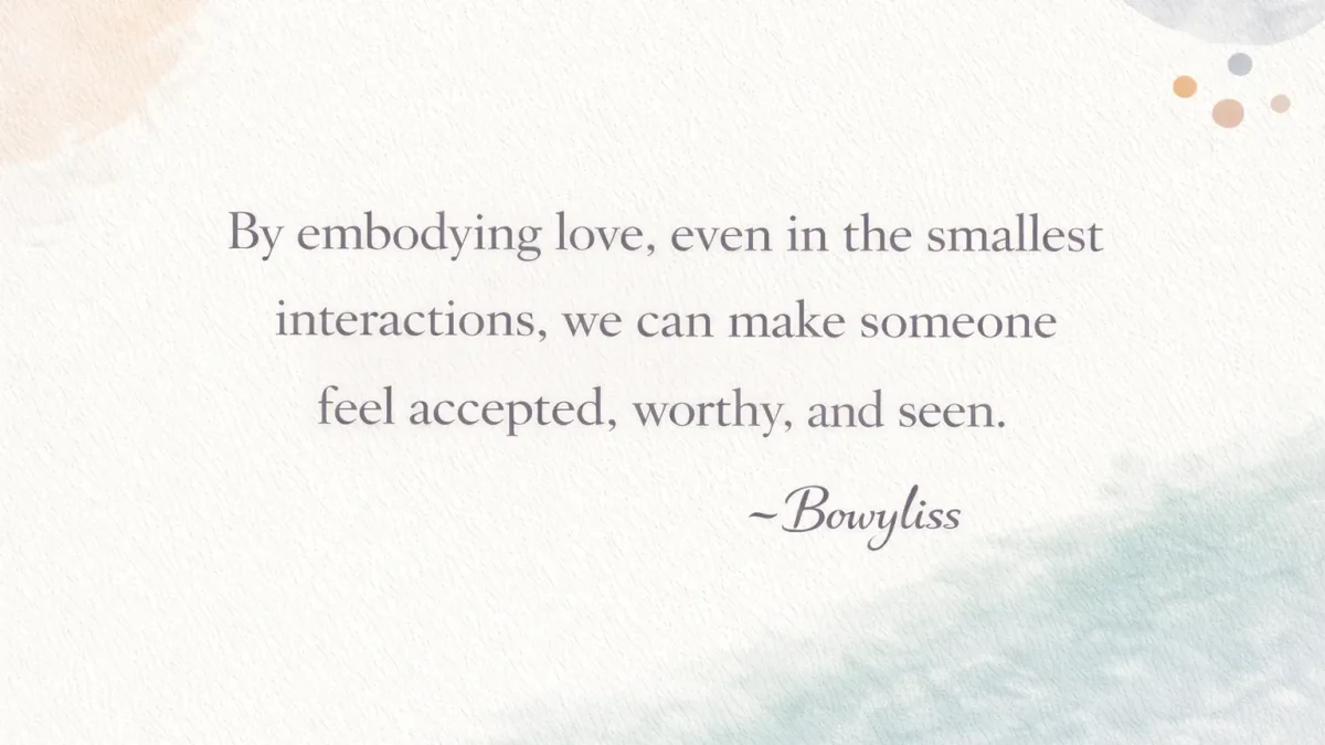 The Audacity to Choose Love